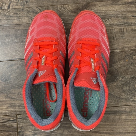 Adidas Climacool Aerate 2 Bright Coral Pink Running Shoes size 8.5 - Picture 2 of 8